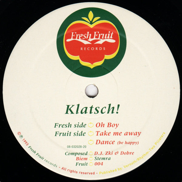Klatsch! : Oh Boy (12")