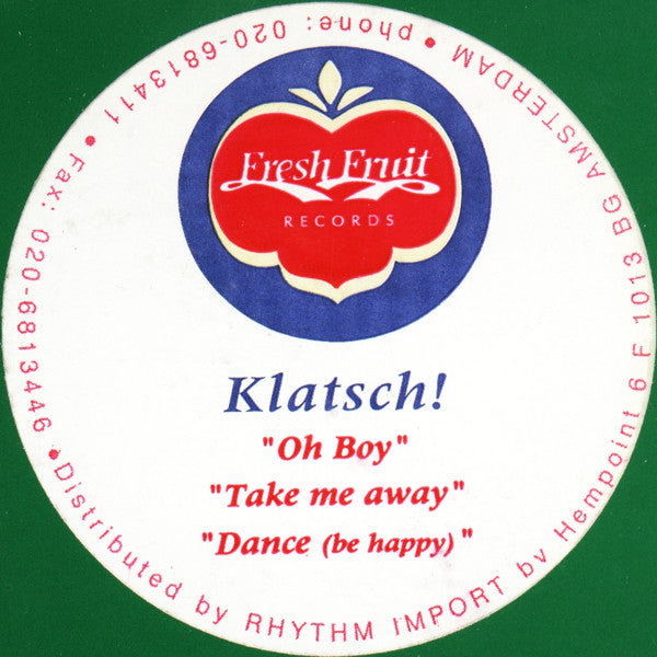 Klatsch! : Oh Boy (12")