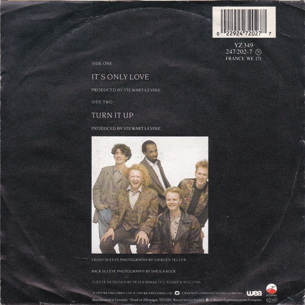 Simply Red : It's Only Love (7", Single)