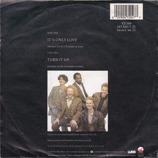 Simply Red : It's Only Love (7", Single)