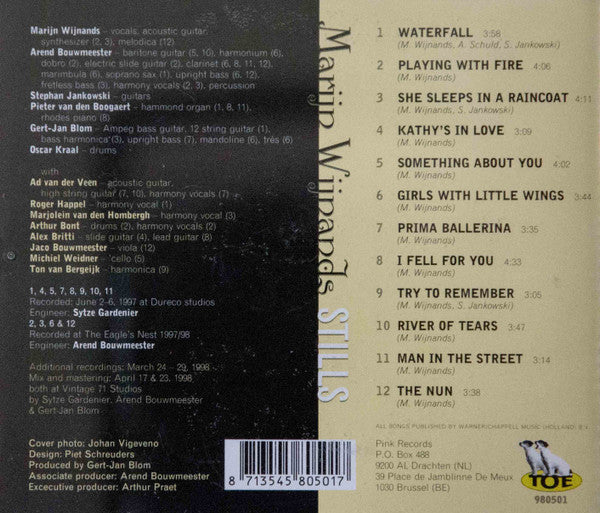 Marijn Wijnands : Stills (CD, Album)