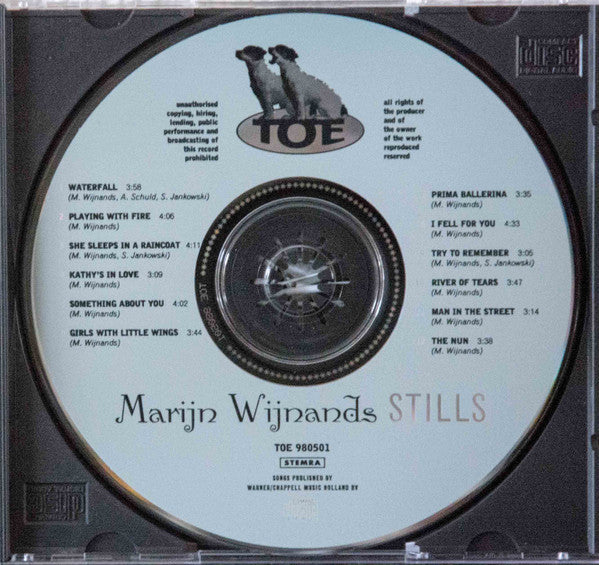 Marijn Wijnands : Stills (CD, Album)