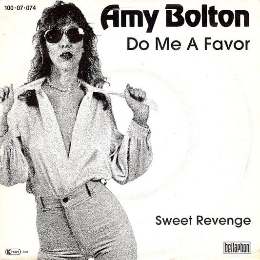 Amy Bolton : Do Me A Favor (7", Single, Red)