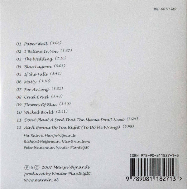 Ma Rain : Harbour (CD, Album, Dig)