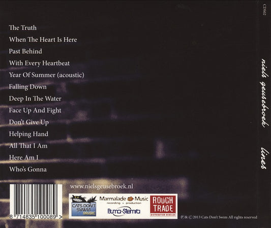Niels Geusebroek : Lines (CD, Album)