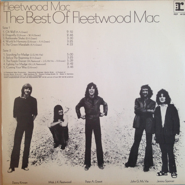 Fleetwood Mac : The Best Of Fleetwood Mac (LP, Comp)