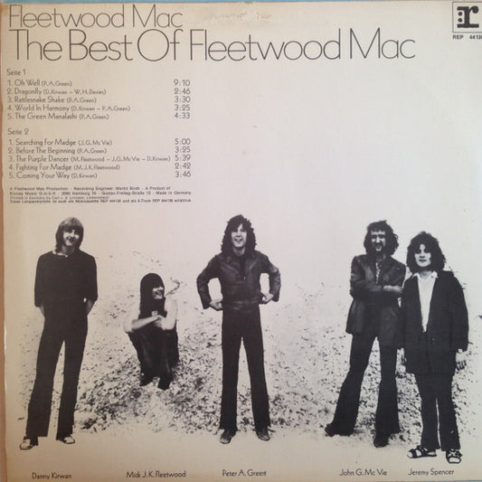 Fleetwood Mac : The Best Of Fleetwood Mac (LP, Comp)