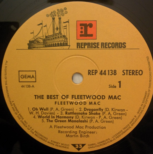 Fleetwood Mac : The Best Of Fleetwood Mac (LP, Comp)