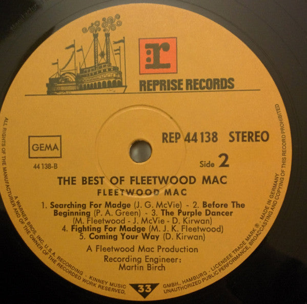 Fleetwood Mac : The Best Of Fleetwood Mac (LP, Comp)