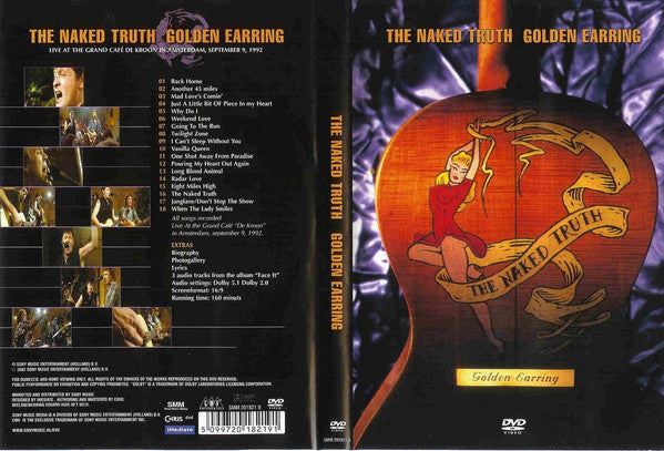 Golden Earring : The Naked Truth (DVD)
