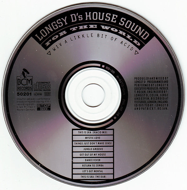 Longsy D : For The World (CD, Album)