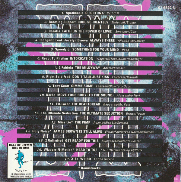 Various : Turn Up The Bass - 18 (CD, Comp)