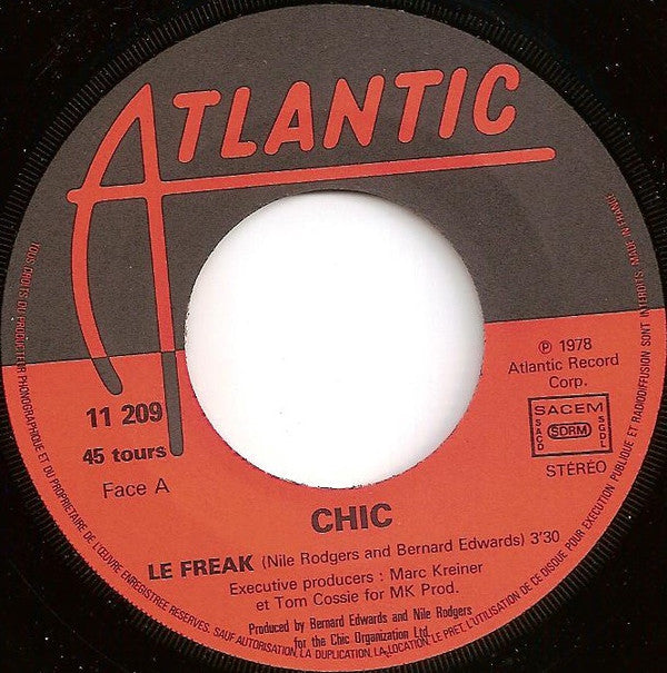 Chic : Le Freak (7", Single)