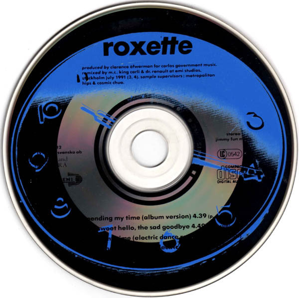 Roxette : Spending My Time (CD, Maxi)