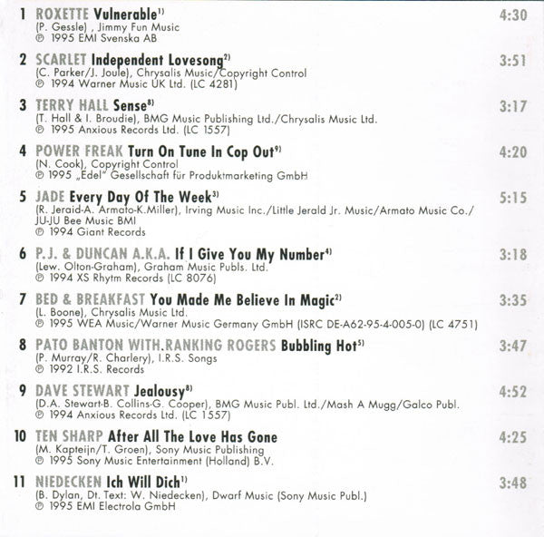 Various : Larry Präsentiert Late Neid Hits '95 (CD, Comp)