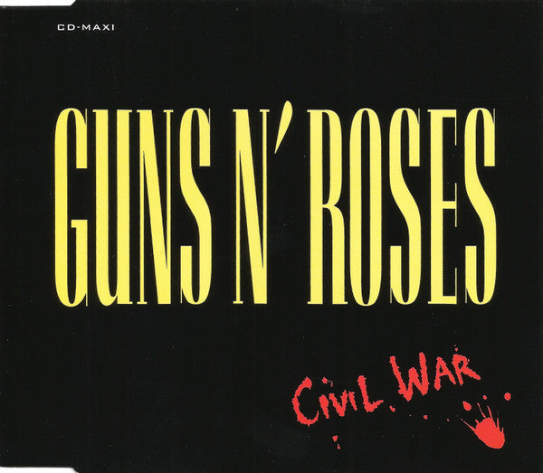 Guns N' Roses : Civil War (CD, Maxi)