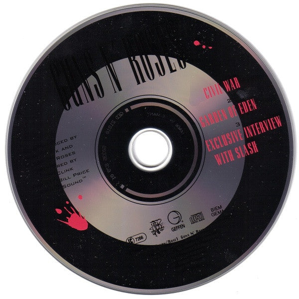 Guns N' Roses : Civil War (CD, Maxi)