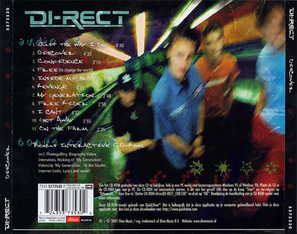 Di-Rect : Discover (CD, Album + CD-ROM)