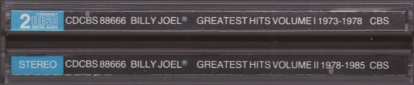 Billy Joel : Greatest Hits Volume I & Volume II (2xCD, Comp)