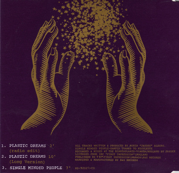 Jaydee : Plastic Dreams (CD, Single)