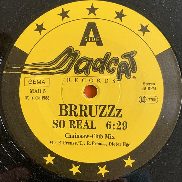Brruzzz : So Real (12", Maxi)