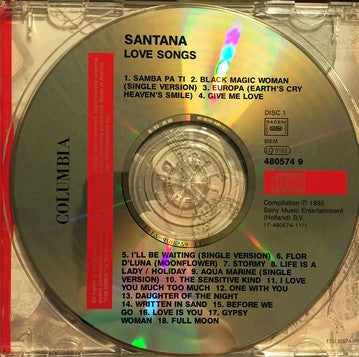 Santana : Love Songs (CD, Comp)