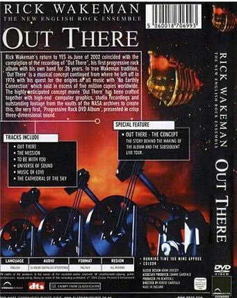 Rick Wakeman And The New English Rock Ensemble : Out There (DVD-V, Album, Multichannel, PAL)