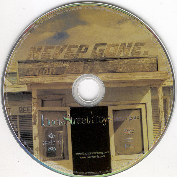 Backstreet Boys : Never Gone (CD, Album + DVD-V, NTSC + S/Edition)