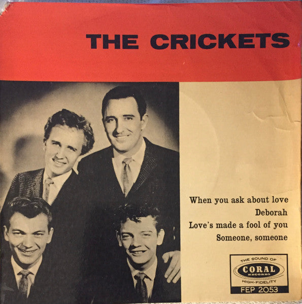 The Crickets (2) : The Crickets (7", EP, Blu)
