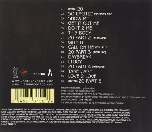 Janet Jackson : 20 Y.O. (CD, Album)