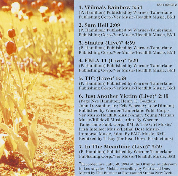 Helmet (2) : Wilma's Rainbow EP (CD, EP)