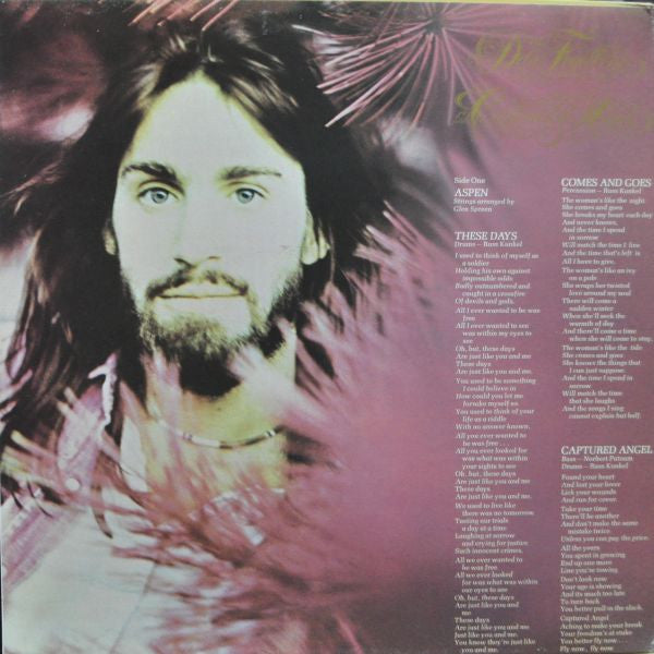 Dan Fogelberg : Captured Angel (LP, Album, RP, Gat)