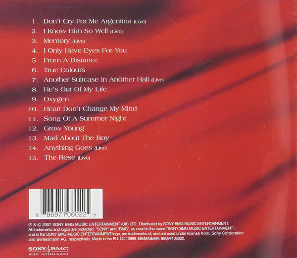 Elaine Paige : Songbook (CD, Comp)