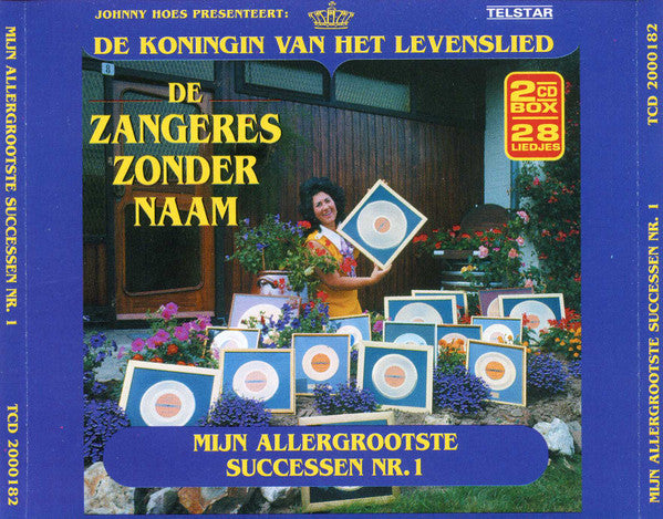 Zangeres Zonder Naam : Mijn Allergrootste Successen Nr. 1 (2xCD, Comp)