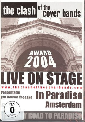 Various : The Clash Of The Cover Bands - Award 2004 - Live On Stage In Paradiso Amsterdam (DVD, PAL)