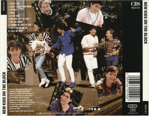 New Kids On The Block : New Kids On The Block (CD, Album, RE)