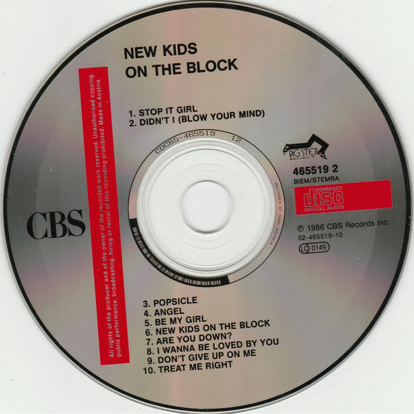New Kids On The Block : New Kids On The Block (CD, Album, RE)