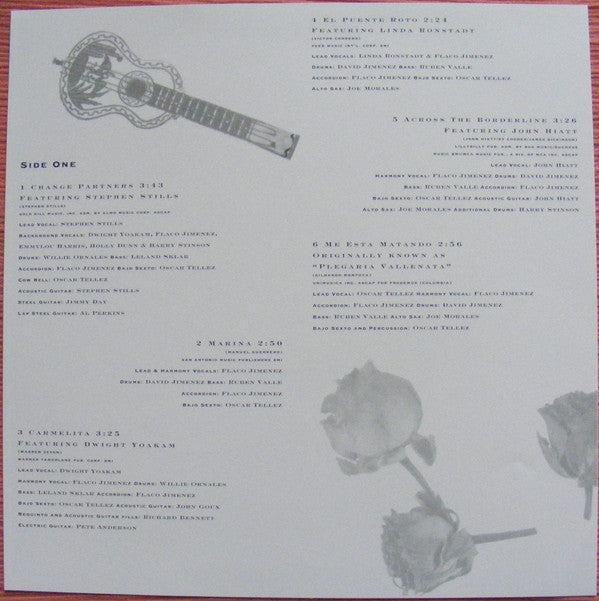 Flaco Jimenez : Partners (LP, Album, RE)