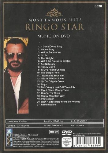 Ringo Starr And His All-Starr Band : Ringo Starr And His All-Starr Band (DVD-V, PAL)
