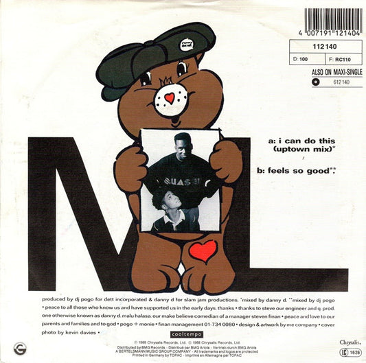 Monie Love : I Can Do This (7", Single)