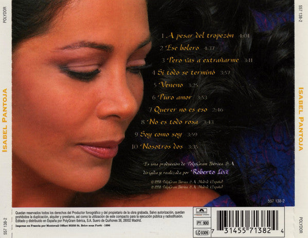Isabel Pantoja : Isabel Pantoja (CD, Album)