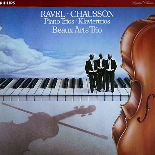 Beaux Arts Trio - Maurice Ravel • Ernest Chausson : Piano Trios • Klaviertrios (LP, Album)