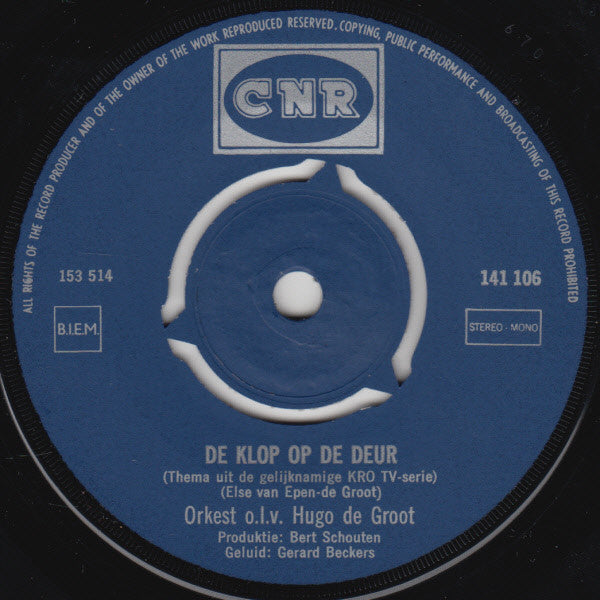 Derek Laren, Hugo de Groot : De Klop Op De Deur (7", Single)