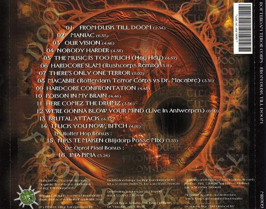 Rotterdam Terror Corps : From Dusk Till Doom (CD, Album)