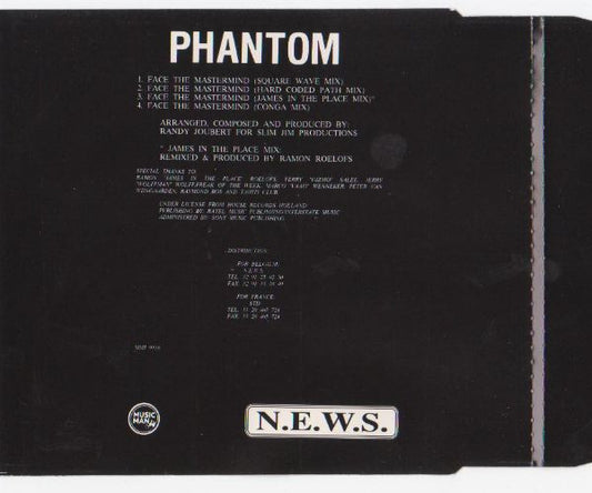 Phantom : Face The Mastermind (CD, Maxi)