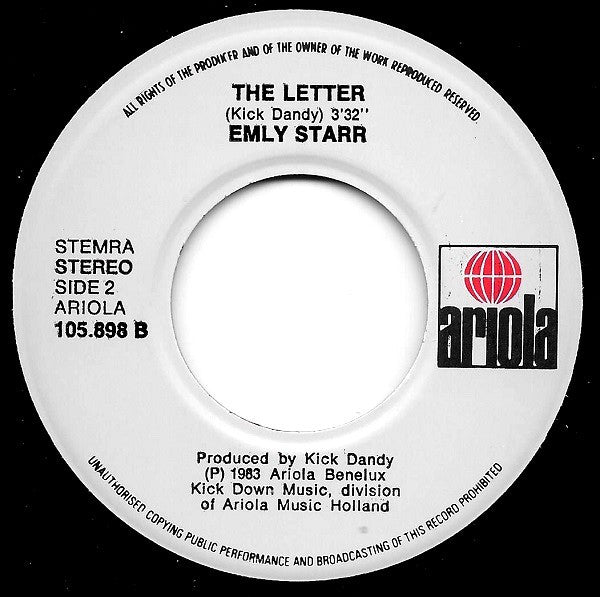 Emly Starr : Key To Your Heart (7", Single)