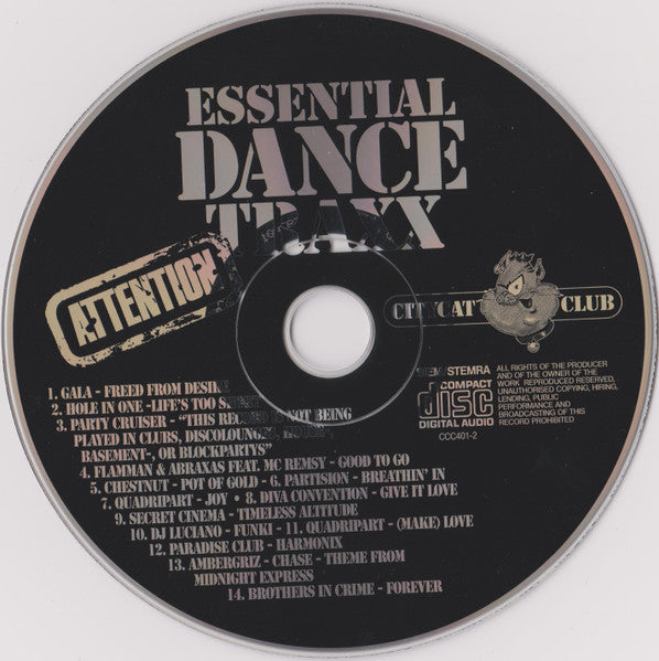 Various : Club Dance Traxx (4xCD, Comp)
