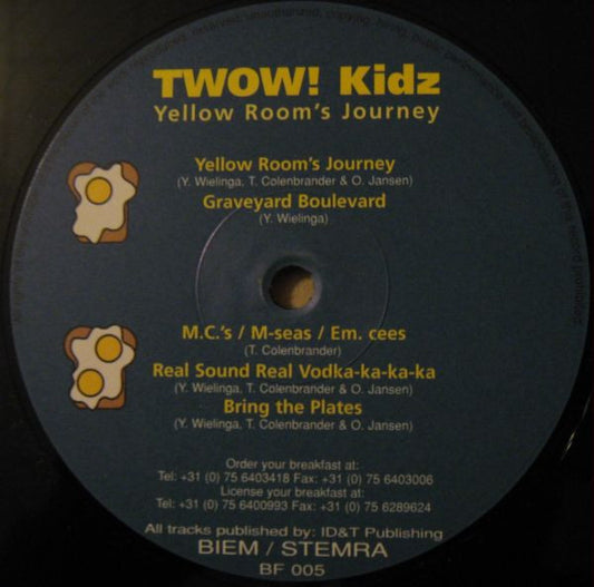 Twow! Kidz : Yellow Room's Journey (12")