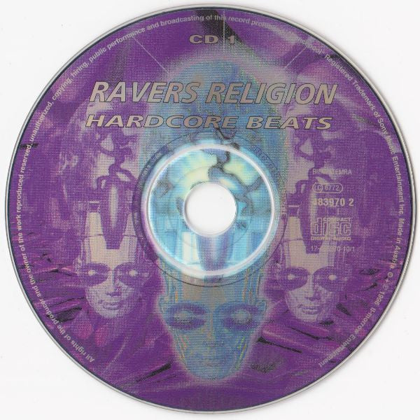 Various : Ravers Religion (Hardcore Beats) (2xCD, Comp)