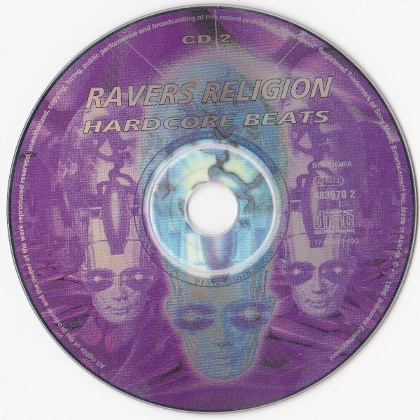 Various : Ravers Religion (Hardcore Beats) (2xCD, Comp)